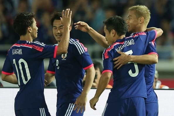 日本代表を引っ張ってきた本田や香川　photo/Getty Images
