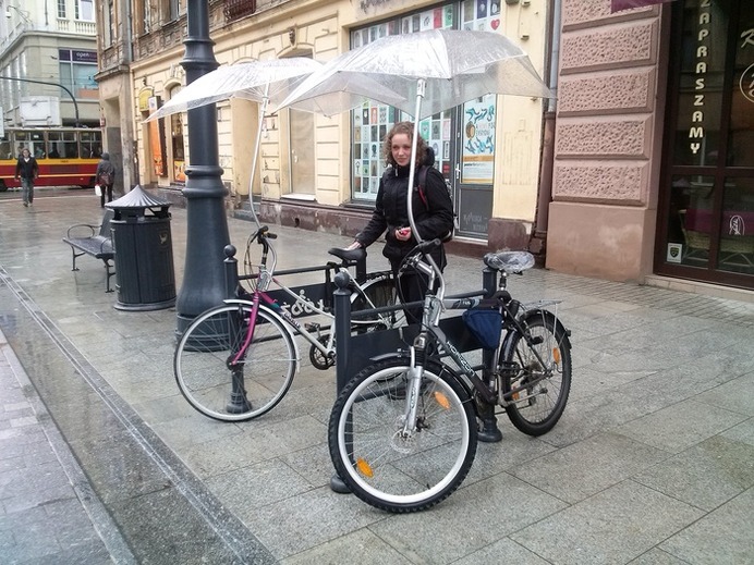 bike umbrella