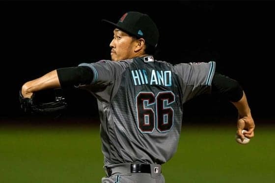 ダイヤモンドバックス・平野佳寿【写真：Getty Images】