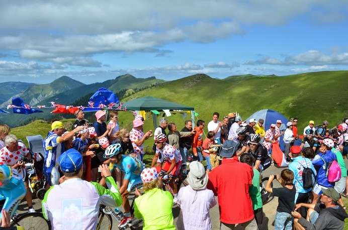 山岳賞争いも山場ですね（ツール・ド・フランス14）