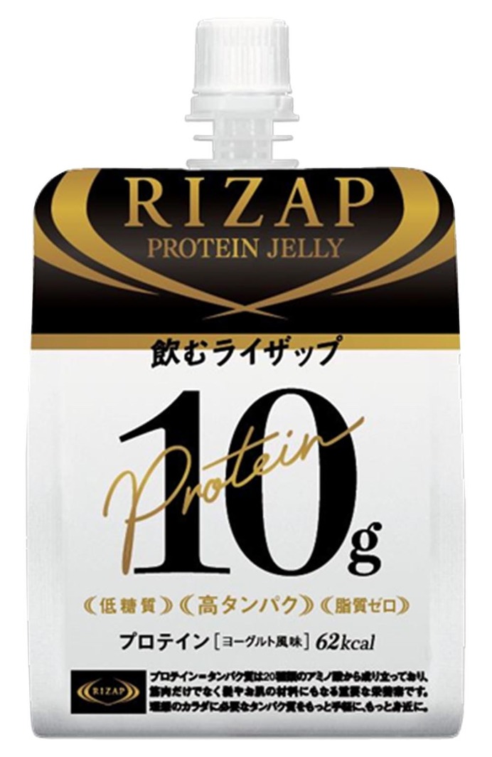 高タンパク×低糖質×脂質ゼロ「ライザップ プロテインゼリー」発売