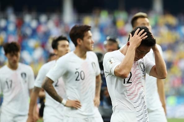 スウェーデンに敗れてしまった韓国　photo/Getty Images