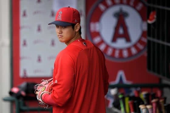 エンゼルス・大谷翔平【写真：AP】