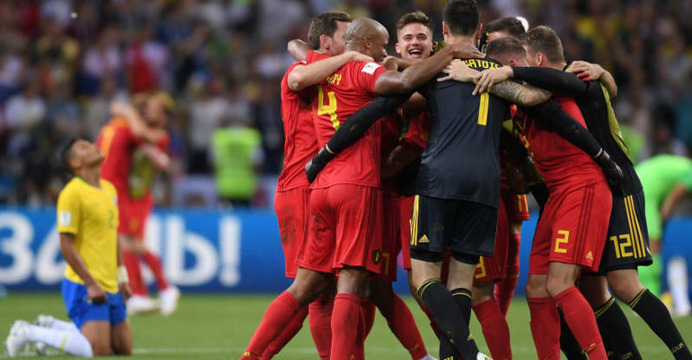 W杯ベルギー代表、ブラジル撃破！“結束”のきっかけは、あの日本代表戦？
