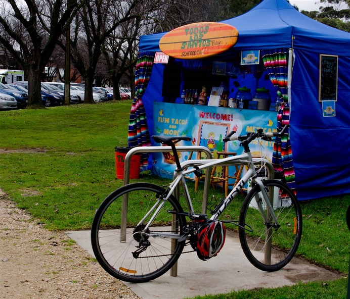 Winter cycling in AU