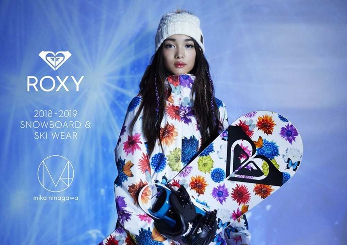 ROXY×蜷川実花、花の写真を生かしたスノーウェアを発売