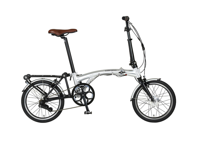 転がして移動できる折りたたみ電動アシスト自転車「Harry Quinn PORTABLE E-BIKE」発売
