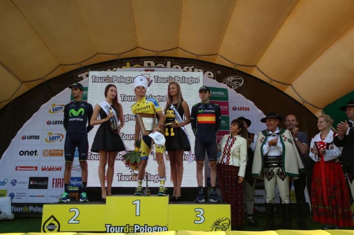 2014年ツール・ド・ポローニュ第6ステージ、ラファル・マイカ（ティンコフ・サクソ）が優勝