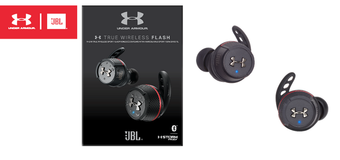 アンダーアーマー×JBL、完全ワイヤレスイヤホン「UA SPORT WIRELESS FLASH」発売