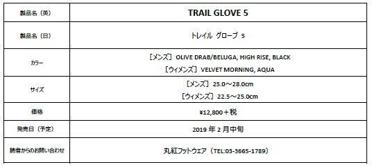 メレル、裸足感覚でトレーニングできるシューズ「TRAIL GLOVE 5」発売