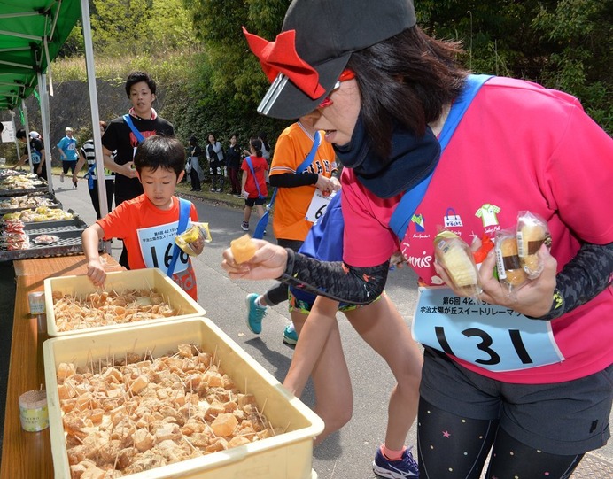 宇治スイーツを食べて走る「宇治太陽が丘スイートリレーマラソン」4月開催