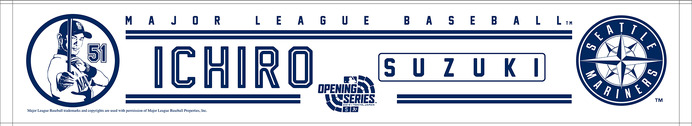 MLB日本開幕戦を記念したイチローグッズ限定発売