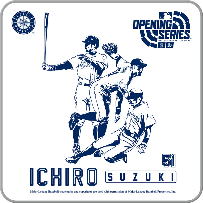 MLB日本開幕戦を記念したイチローグッズ限定発売