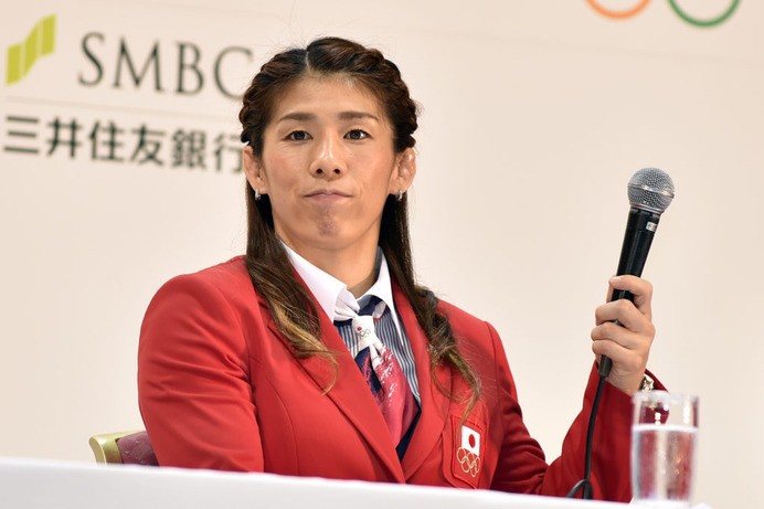 吉田沙保里、8m以上の空中浮遊に「念願叶いました」