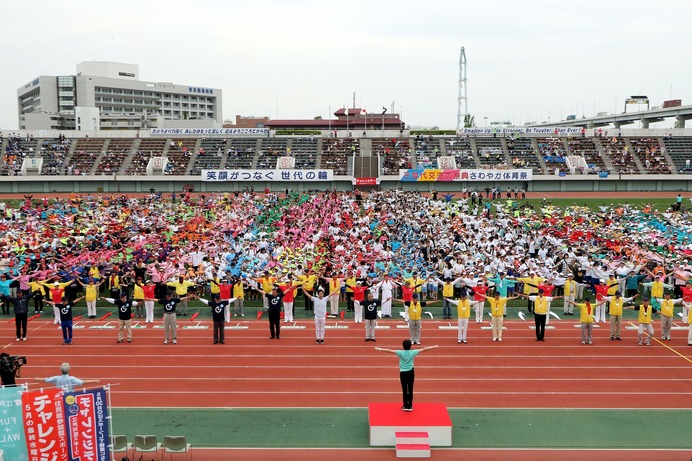 スポーツへの参加率を競う「江戸川区スポーツチャレンジデー」開催