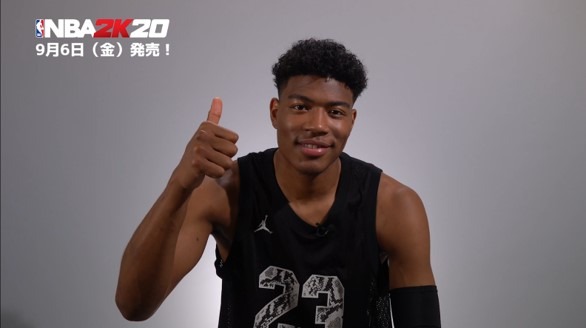 八村塁がバスケゲーム「NBA 2K20」日本のオフィシャルアンバサダーに就任