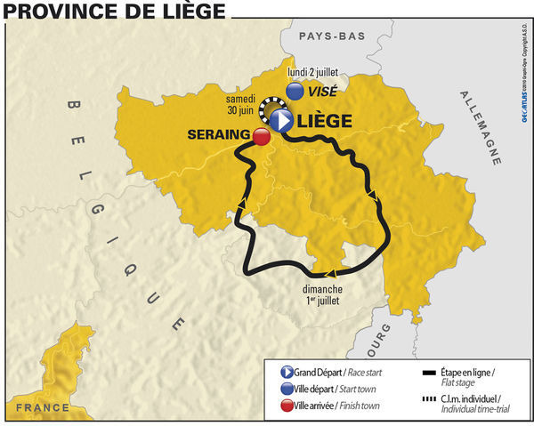 　2012年6月30日に開幕する第99回ツール・ド・フランスのコースが、10月18日午前11時（現地時間）にパリの国際会議場で発表される。