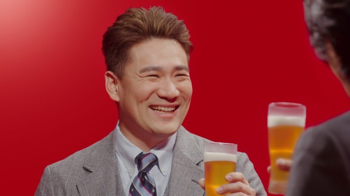 田中将大、日本で「やっと『本麒麟』が飲める」と喜び　新CMで江口洋介、杏と乾杯