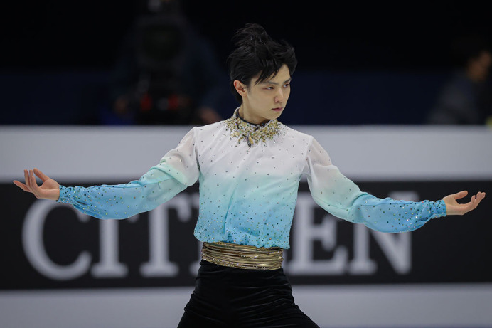 羽生結弦、ショートプログラムの世界最高得点を更新　「これまでの『バラード第1番』のなかで一番良かった」