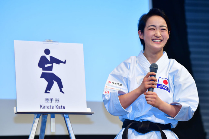 空手・清水希容、延期の東京五輪に向け「本番の舞台で全てを出し切れるように」