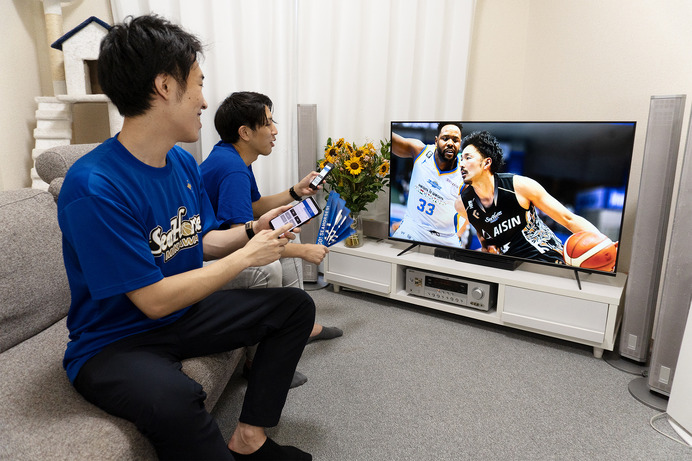 Bリーグ開幕に向け、プロバスケリモート応援システムの準備を開始…シーホース三河、サンロッカーズ渋谷