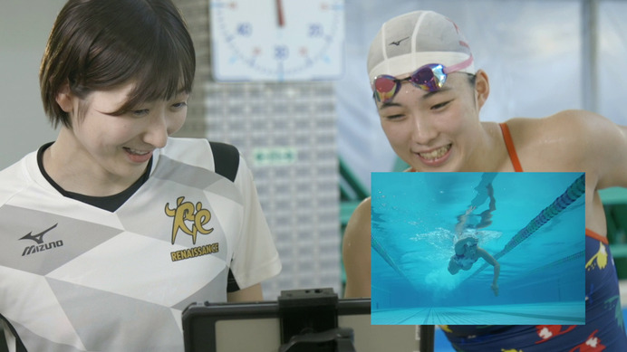 【水泳】池江璃花子も思わず「これすごいよ！」映像とAIを活用した「スマートスイミングレッスン」