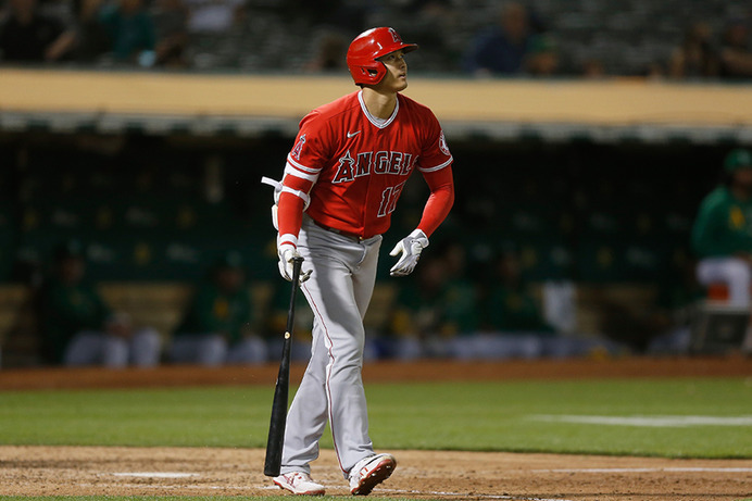 【MLB】大谷翔平、“松井秀喜超え”今季18号に衝撃広がる　「速球粉砕」「ロケットを噴射」