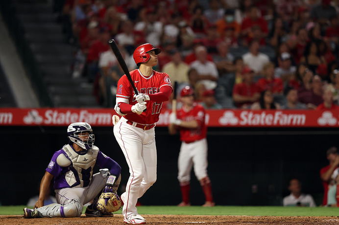 【MLB】大谷翔平、打った瞬間確信の今季36号　登板翌日に飛距離141メートルの衝撃弾は「信じられない」