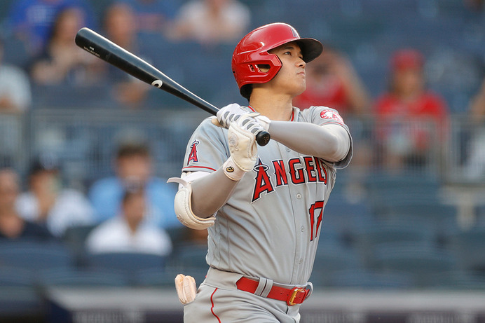 【MLB】大谷翔平、歴史的1勝へ44号先制ソロで“自援護”　4試合ぶりの一発は打球速度185キロ