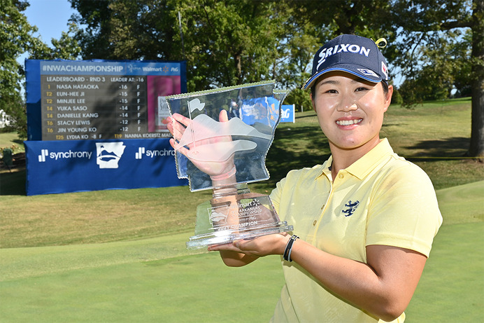 【ゴルフ】畑岡奈紗が「パワースポット」で米ツアー5勝目　岡本綾子、宮里藍に続く日本女子歴代3位