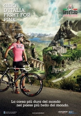 　毎年5月にイタリア全土を舞台にして行われる自転車プロロードレース、ジロ・デ・イタリアの2012年公式ポスターをピナレロジャパンが先着300人にプレゼントする。