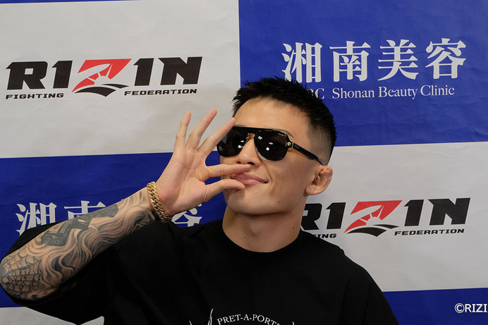 【格闘技／RIZIN.34】萩原京平がドミネーター戦に自信、寝技でも「逆に一本とれる」 朝倉未来との再戦見据え臨む