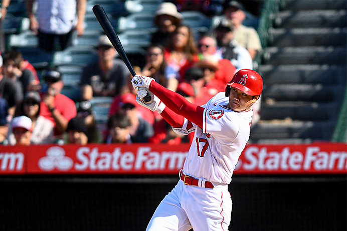 【MLB】大谷翔平、9回2死からあわや逆転サヨナラホームラン　特大同点二塁打に劇勝生還