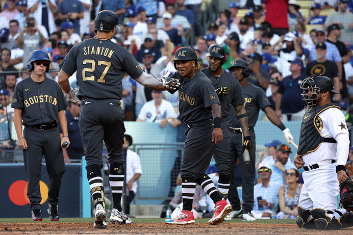 【MLB】ア・リーグが逆転で球宴9連勝　スタントンがMVP、大谷翔平は1安打1四球