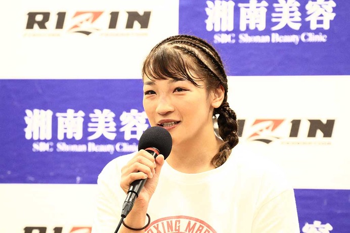 【RIZIN.37】「このトーナメントは、どんな相手でもストーリーになる」RENA、悲願のタイトル奪取へ次戦を見据える