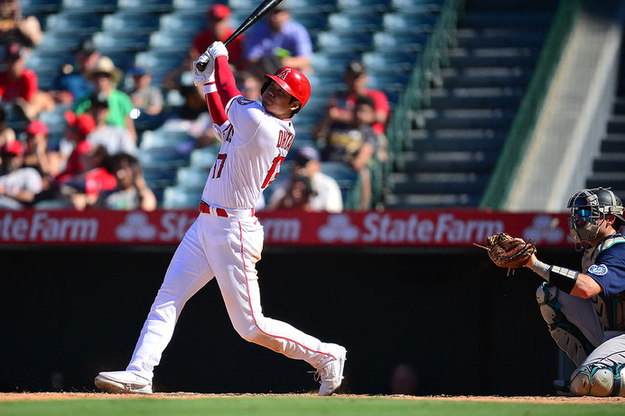 【MLB】大谷翔平、27号2ランに「MVP争いにとどまる一発」と実況も称賛　直近5試合.526の大当たりに現地記者も大興奮