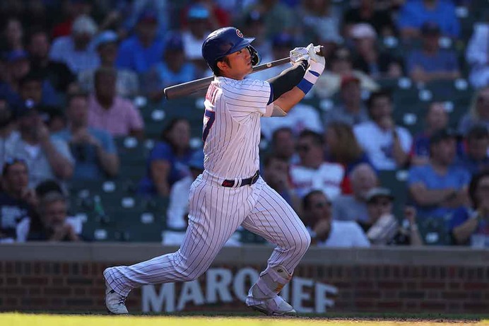 【MLB】カブス鈴木誠也、弾丸12号ソロに実況も「打球に気をつけろ！」と絶叫