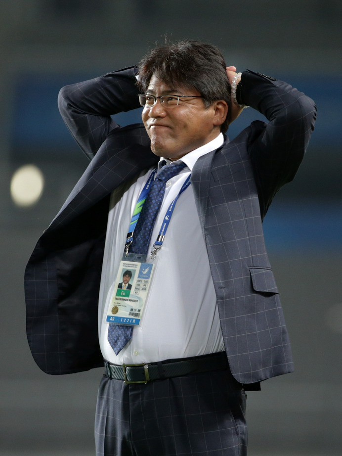 手倉森誠監督（2014年9月17日、U-21サッカー日本代表 アジア大会）（c）Getty Images
