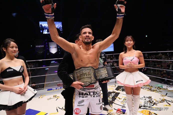 【RIZIN.39】クレベル・コイケ、“驚異の極め力”で悲願のベルト奪取　対策にも動じず最後は「ボペガー！」