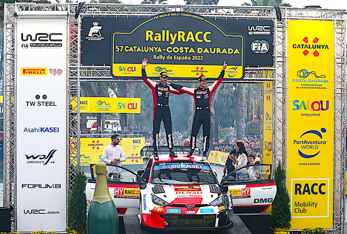 【WRC】第12戦　オジエ優勝、トヨタが2年連続マニュファクチャラーズタイトルを獲得