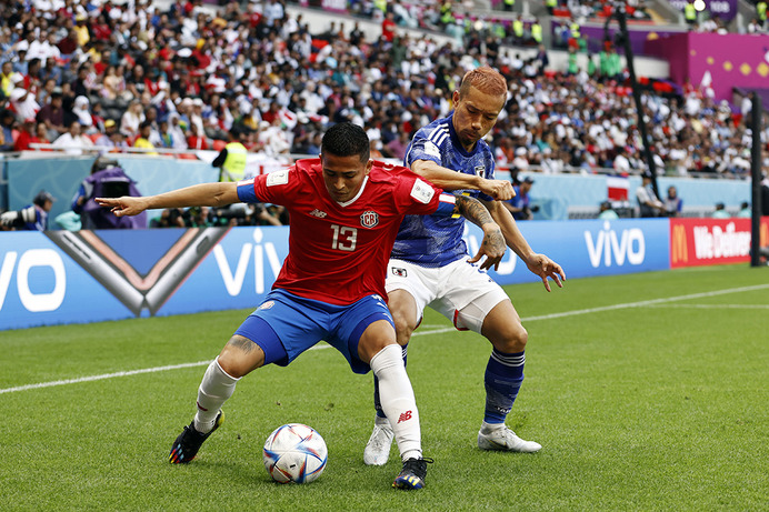 【カタールW杯】長友佑都、コスタリカ相手の敗戦に「悔しい結果」と語るも…　「ポジティブに次の活力にする」と切り替え強調　