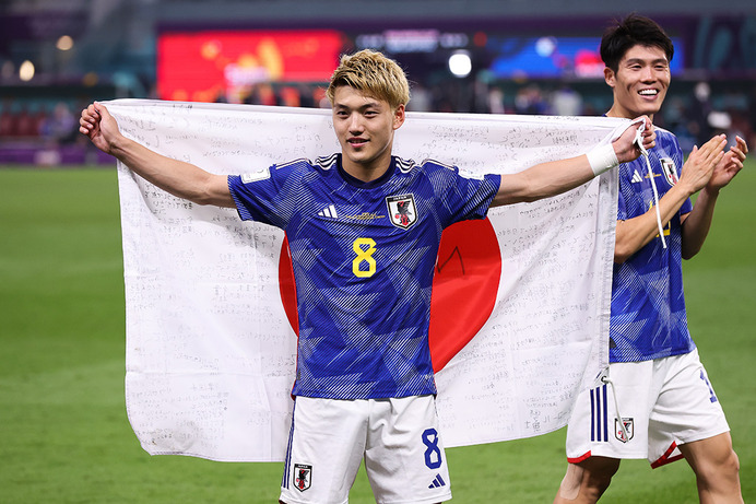 【カタールW杯】堂安律、平均採点日本勢唯一トップ50入り　MVPメッシが1位、大会得点王のムバッペは3位