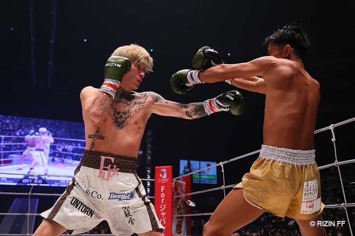 【RIZIN.40】平本蓮、対戦相手「X」の正体は梅野源治　リングサイドにはシバターと久保優太