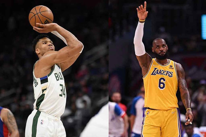 【NBA】第72回オールスター、主将はヤニス・アデトクンボとレブロン・ジェームズ　他スタメンも発表