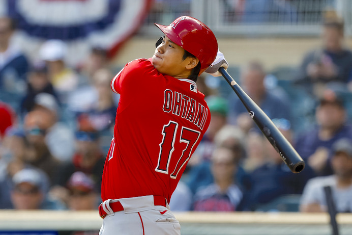 【MLB】大谷翔平、オープン戦今季初球をフェン直スリーベース　「世界史上、最高の日」と実況