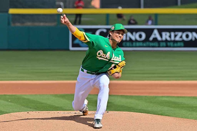 【MLB】藤浪晋太郎、大谷相手にメジャー初登板　「スプリットは剣のよう」とアナリストも絶賛