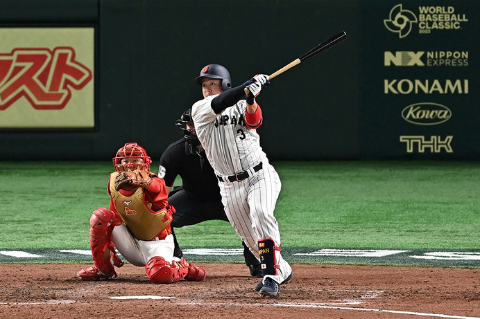 【WBC】大谷翔平と“たっちゃん”も大爆笑　牧秀悟の試合前円陣が話題「あとから行く人たち、もう準備できてます」