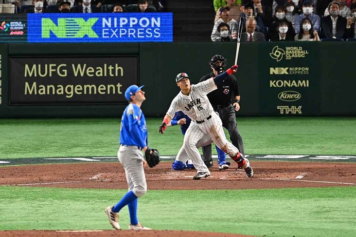 【WBC】岡本和真が5打点の大暴れで試合後には「サイコーです」5連発