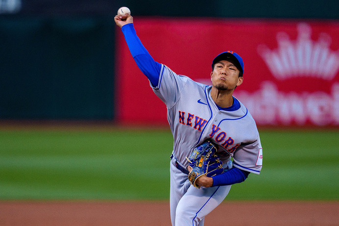 【MLB】千賀滉大、5回4失点も3勝目の権利を持ちマウンドを譲る　ジャイアンツ戦