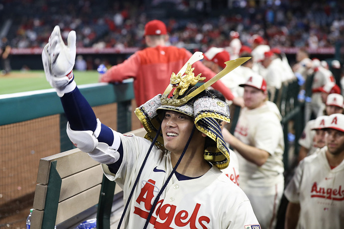 【MLB】大谷翔平、3試合ぶり167キロ6号2ランに「センターへ一直線だ」と実況も絶叫　藤浪晋太郎撃ちも披露しエ軍快勝